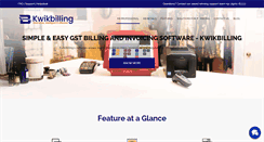 Desktop Screenshot of kwikbilling.com